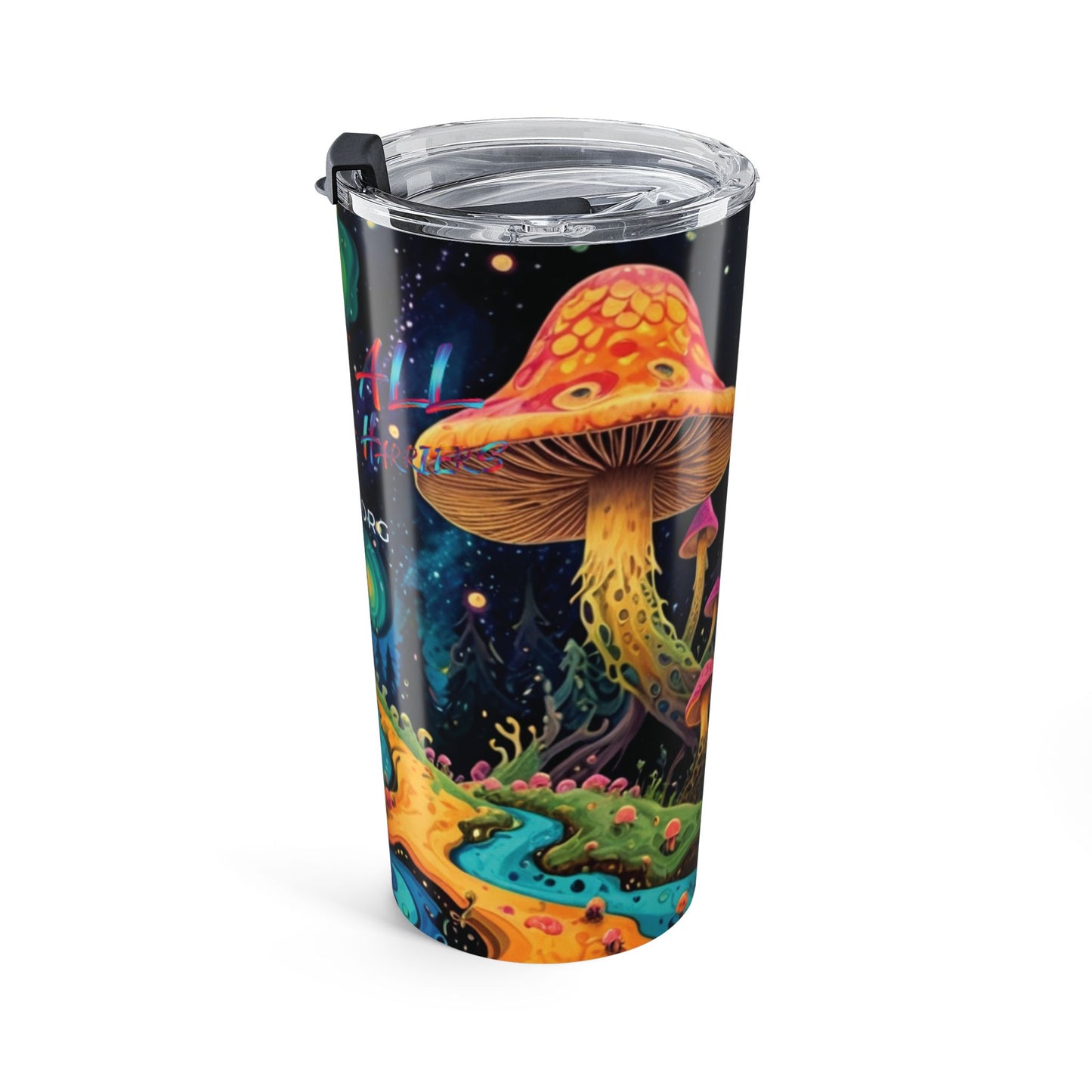 WAH3 Colorful Mushroom Tumbler 20oz