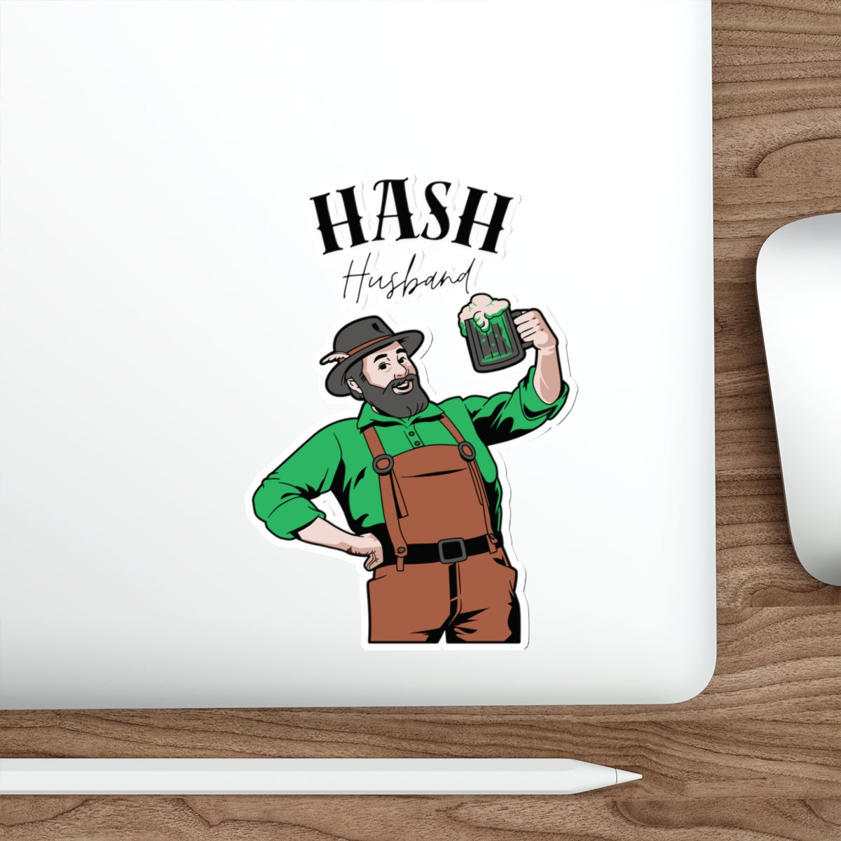 WAH3 Hash Husband Die-Cut Stickers