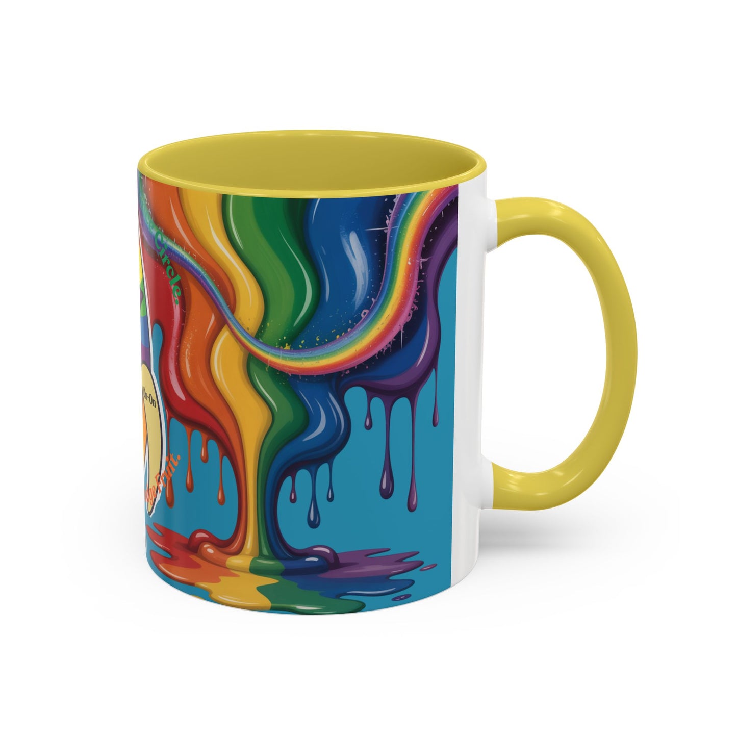 WAH3 Banana Pride Mug - Colorful 11oz & 15oz Coffee Cup