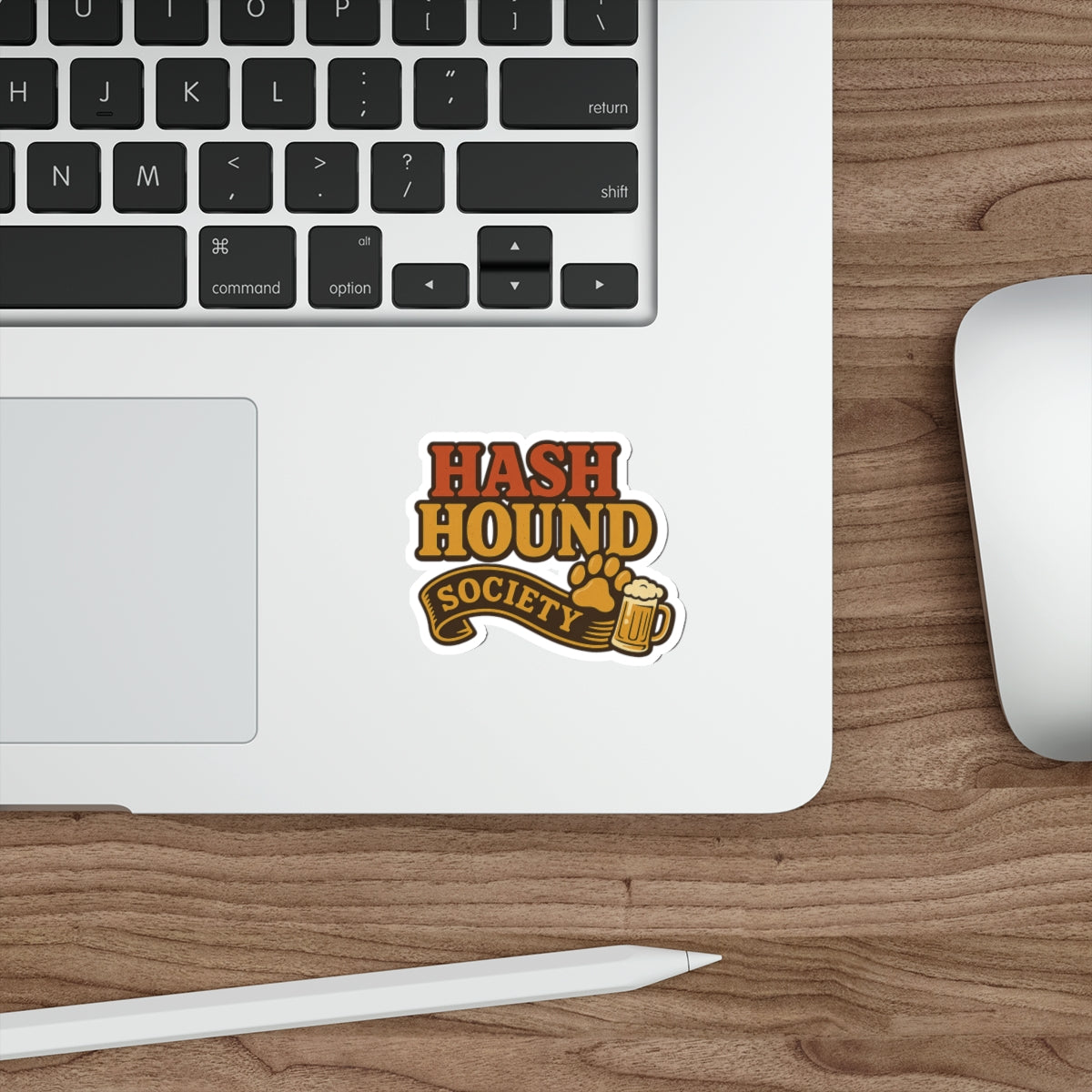 Hash Hound Society Die-Cut Stickers, Perfect for Gifting, Decor, Home Bar, Party Favors, or Personalization