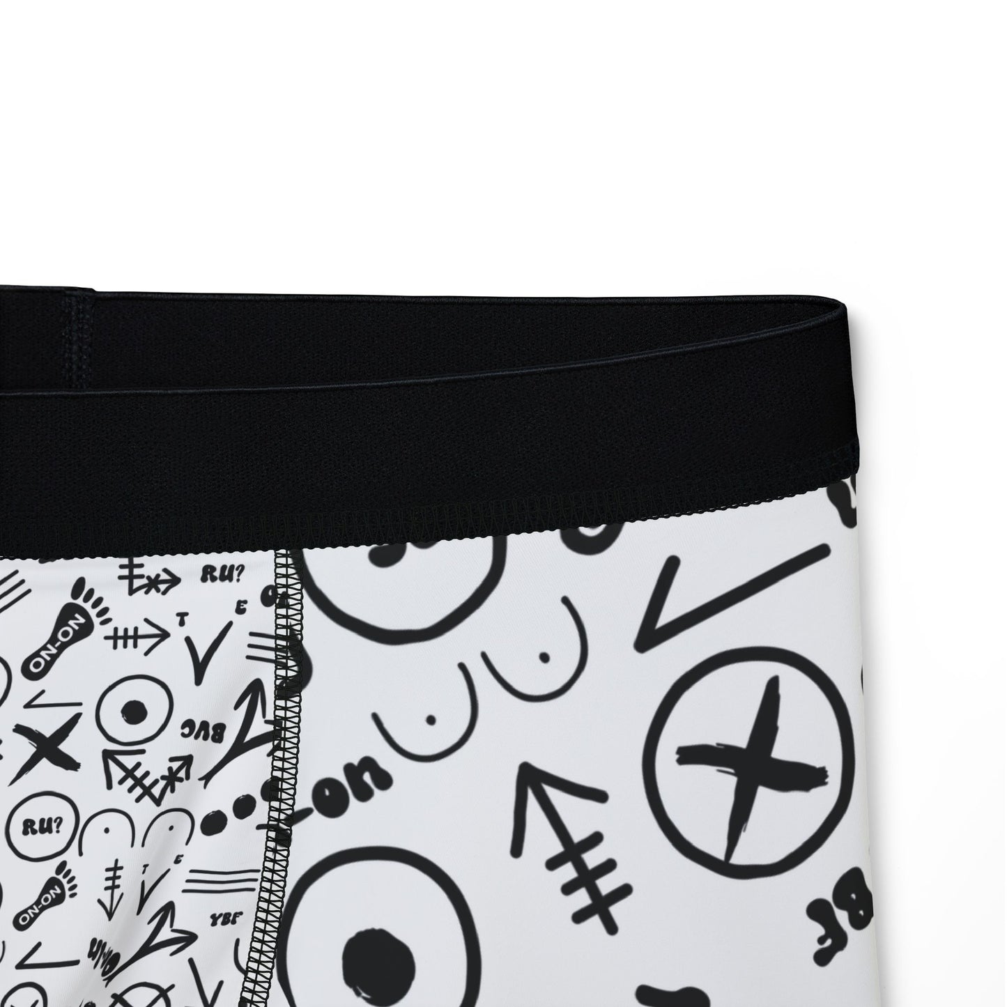 WAH3 Hash Symbols Men's Boxers, Unique Printed Underwear, AOP Boxers for Everyday Comfort, Fun Gift for Men, Stylish Menswear