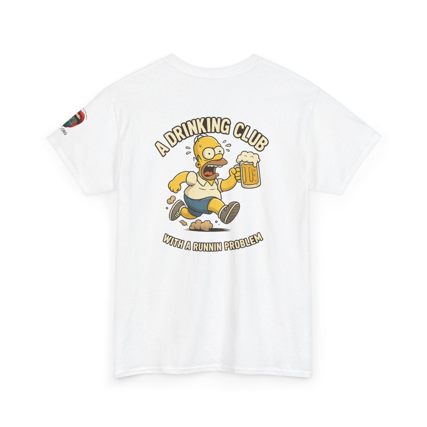 WAH3 Drinking Club Simpsons Parody Unisex Humor Graphic Tee, Casual Wear, Drinking Club T-Shirt, Fun Party Shirt, Gift for Friends, Birthday, Friendship