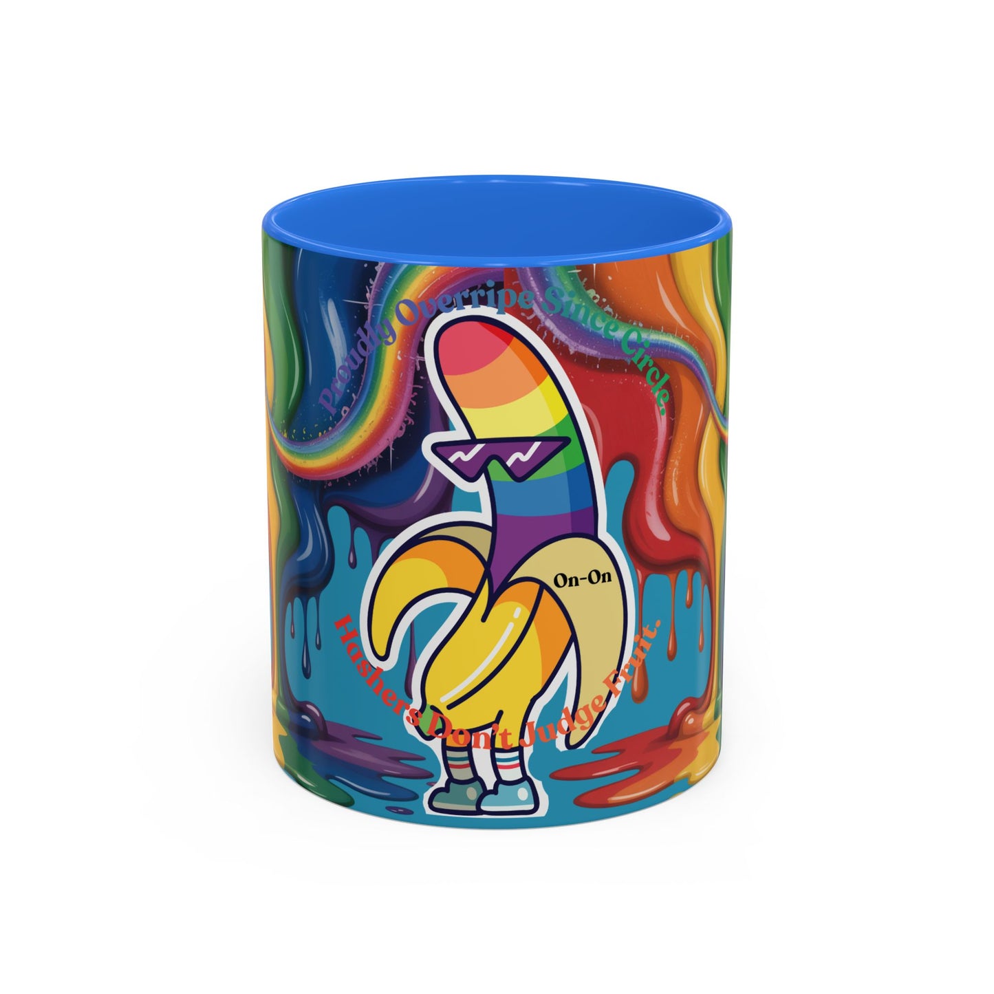 WAH3 Banana Pride Mug - Colorful 11oz & 15oz Coffee Cup