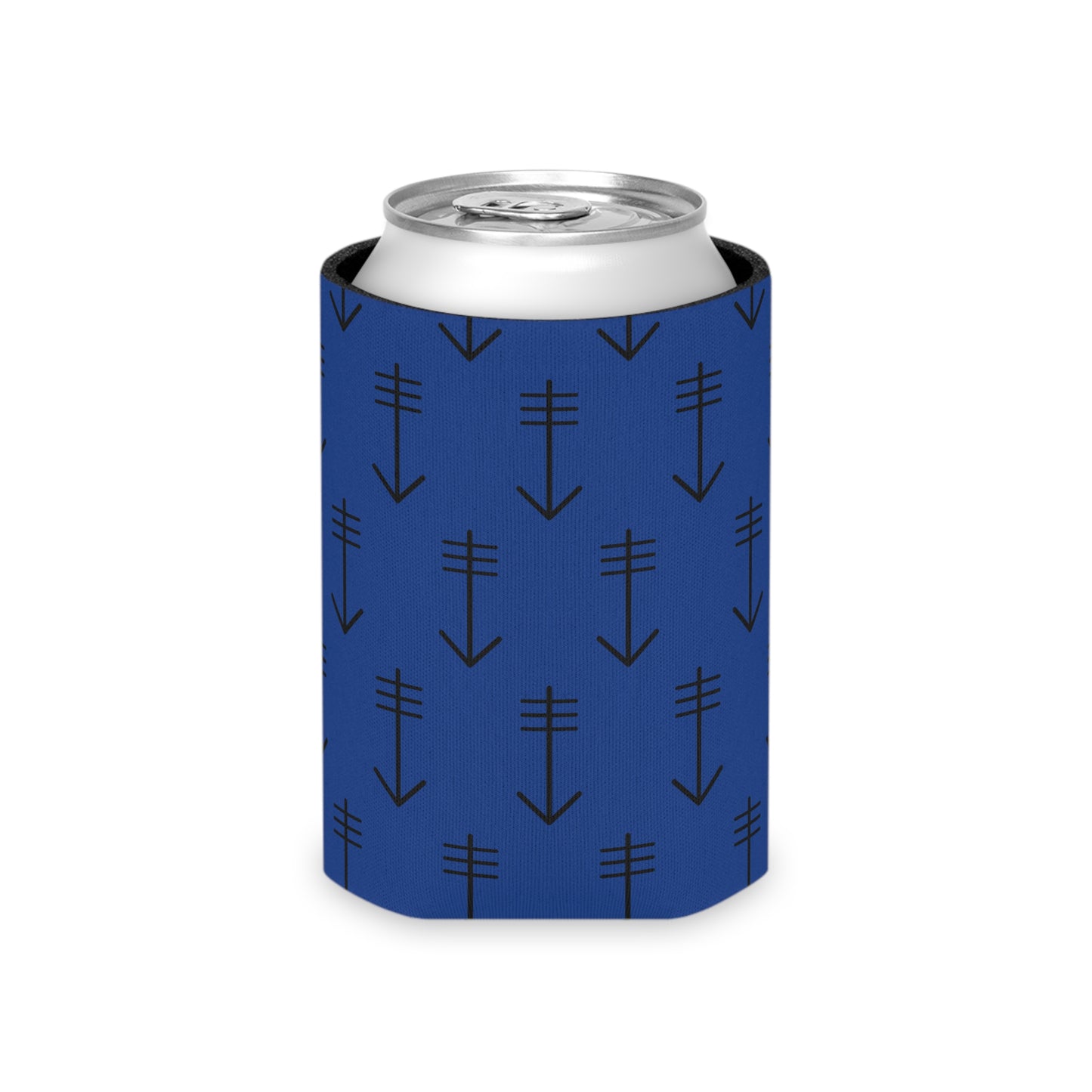 WAH3 On-on Blue Arrow Can Cooler - Perfect for Parties and Outdoor Events