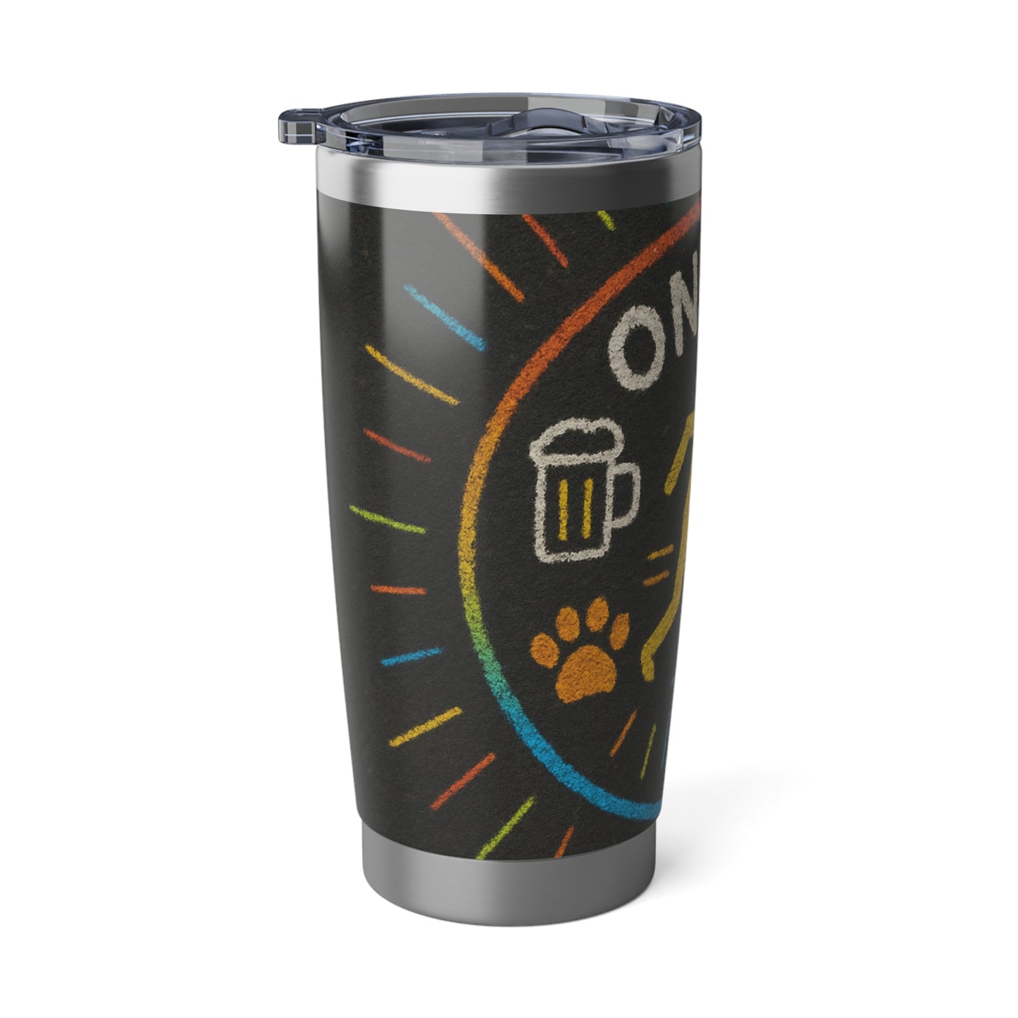 WAH3 Vagabond Spirit 20oz Tumbler: Inspiring Adventure, Travel Mug, Outdoor Hydration, Gift for Travelers, Camping & Hiking Must-Have