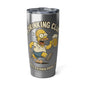 WAH3 Drinking Club Simpsons Parody, 20oz Insulated Mug, Funny Gift for Drinkers, Gag Gift for Birthdays, Party Accessory