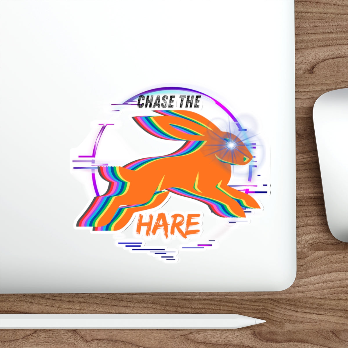 WAH3 Chase The Hare Die-Cut Stickers