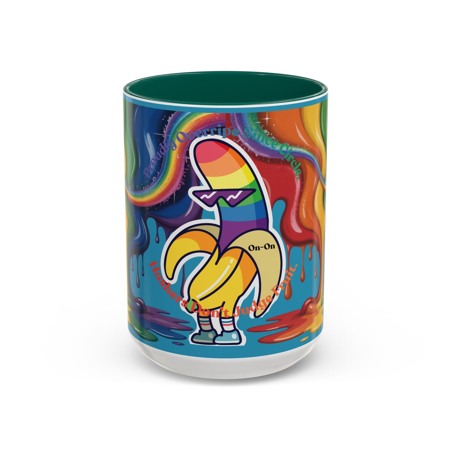 WAH3 Banana Pride Mug - Colorful 11oz & 15oz Coffee Cup