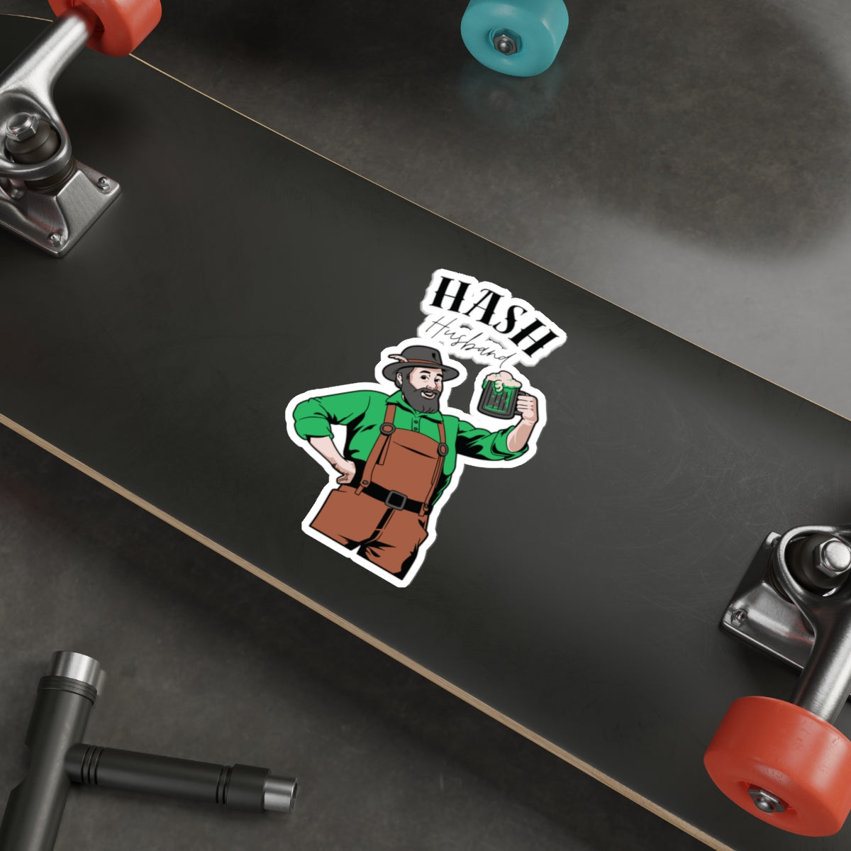 WAH3 Hash Husband Die-Cut Stickers