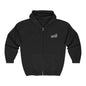 WAH3 on-on Comfy Full Zip Hoodie for Everyday Workouts, Cozy Hooded Sweatshirt, Layering Essentials, Gym Gear, Gift for Active Friends