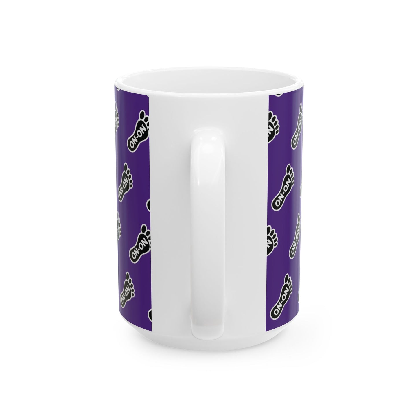 WAH3 Purple On-On Foot Ceramic Mug - 11oz & 15oz