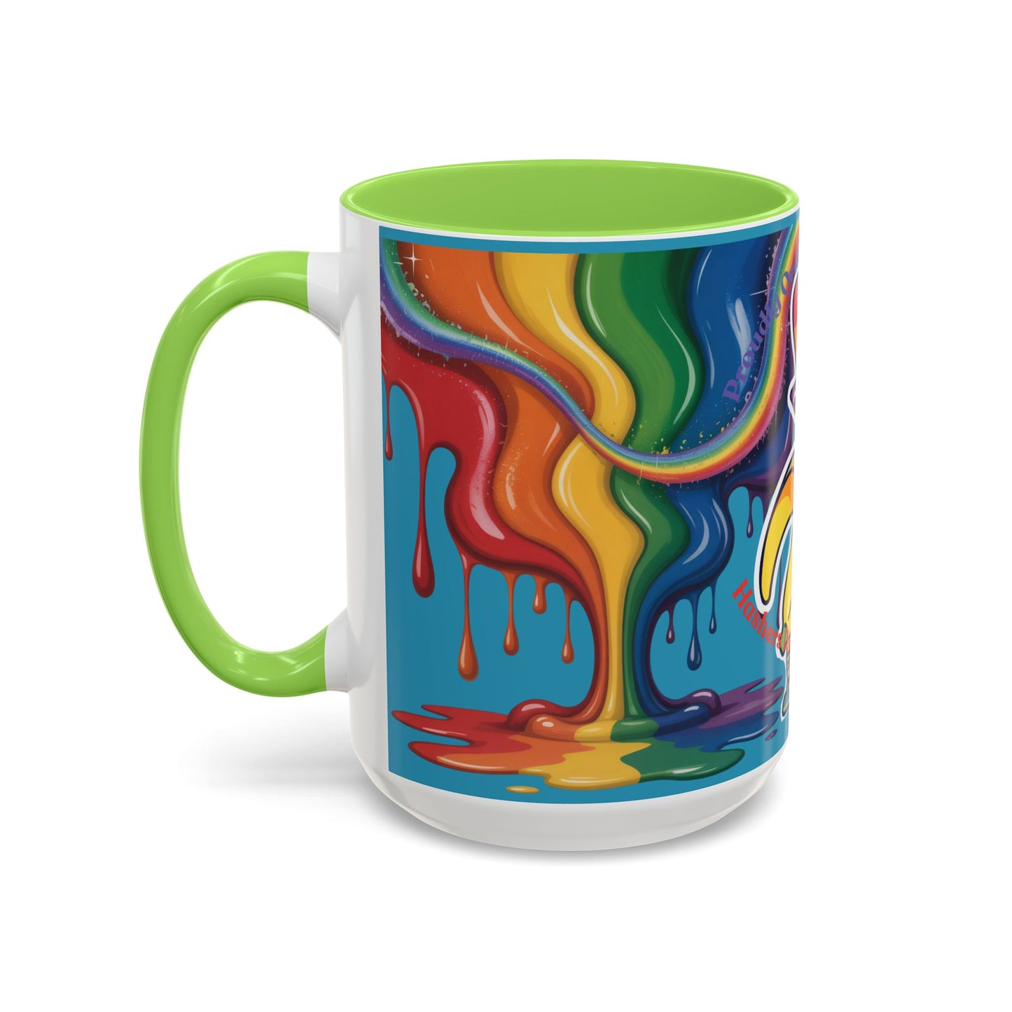 WAH3 Banana Pride Mug - Colorful 11oz & 15oz Coffee Cup