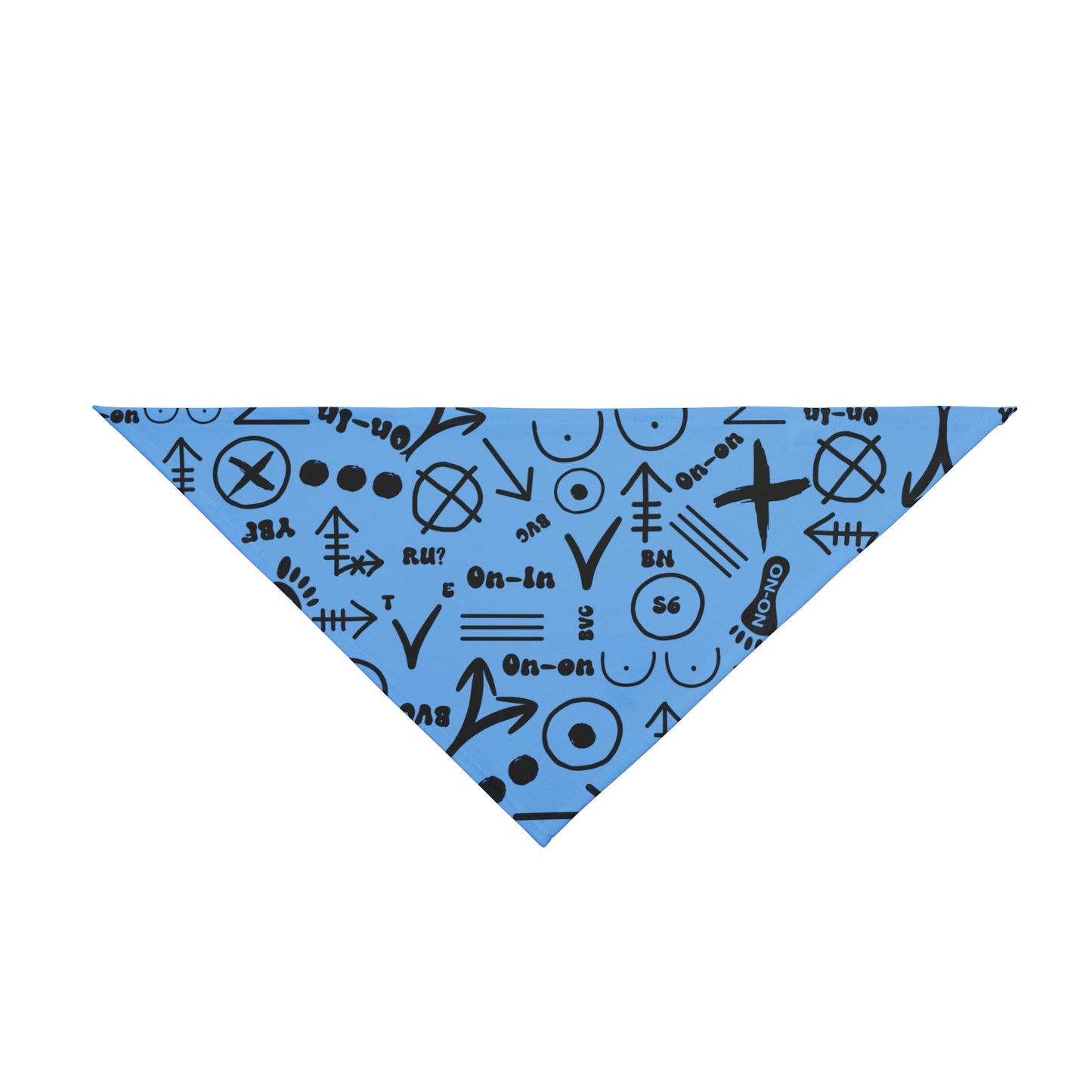 Hash House Harriers Trail Symbol Pet Bandana – On-On Edition