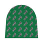 WAH3 On-on Foot Green Baby Beanie | Cute Newborn Gift, Baby Shower Accessory, Everyday Comfort, Infant Hat, First Christmas Beanie