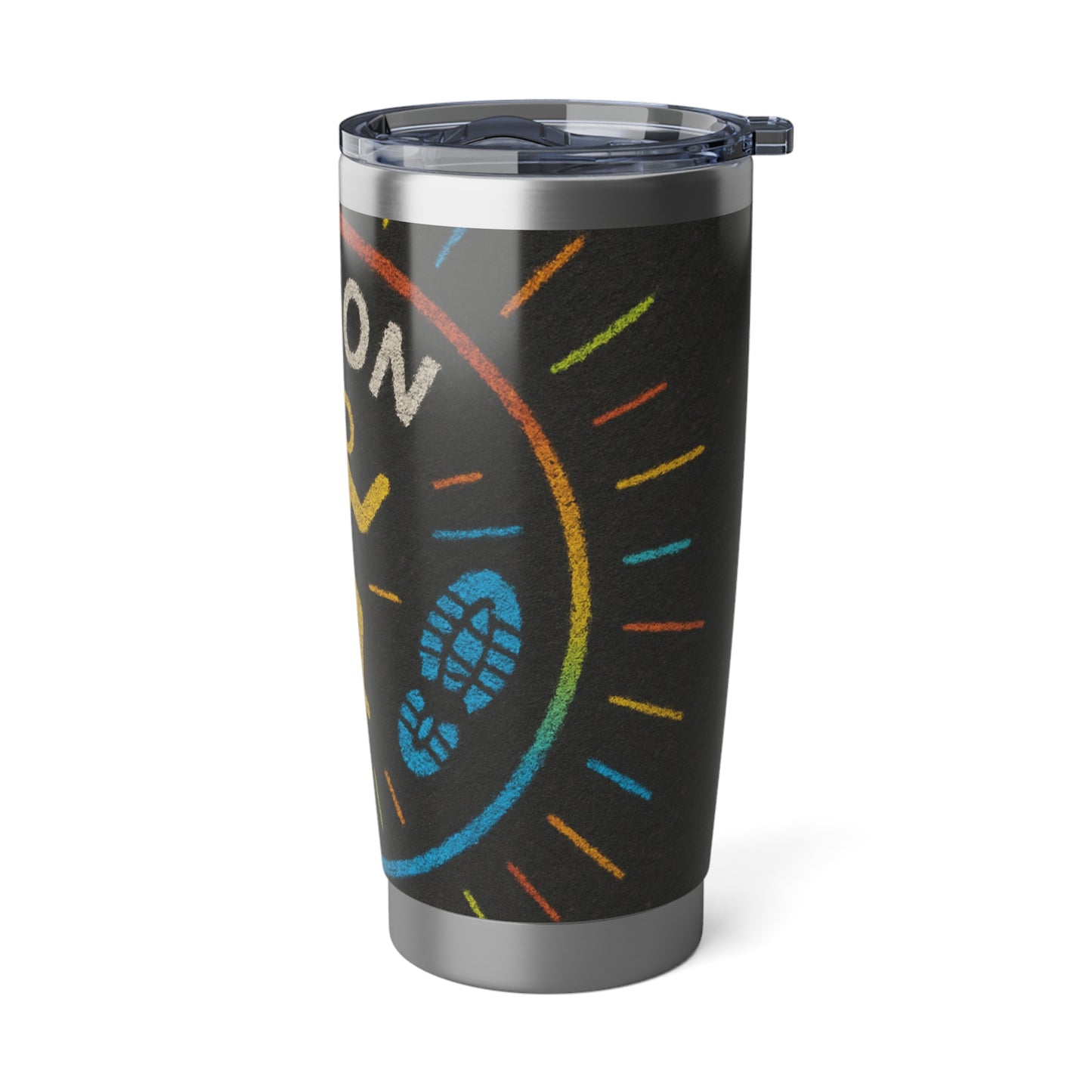 WAH3 Vagabond Spirit 20oz Tumbler: Inspiring Adventure, Travel Mug, Outdoor Hydration, Gift for Travelers, Camping & Hiking Must-Have