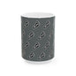WAH3 Grey On-On Foot Ceramic Mug - 11oz & 15oz