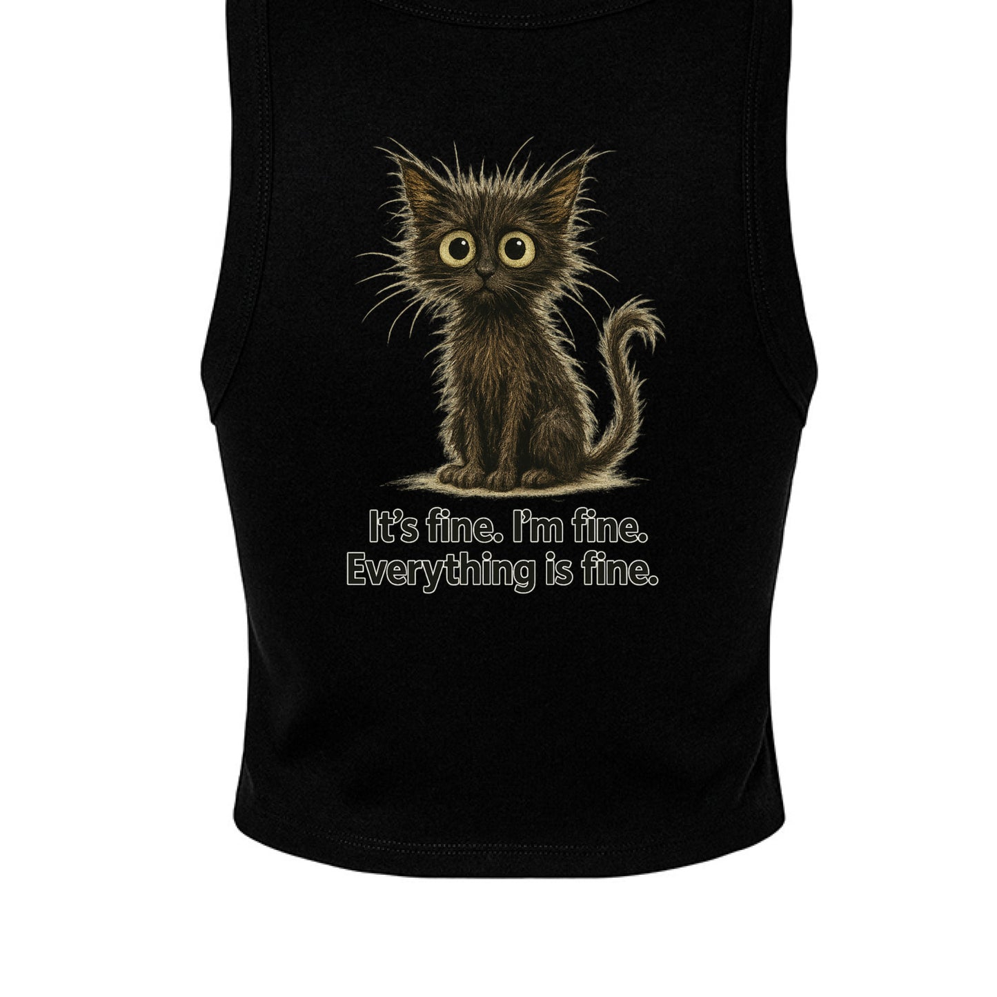 SOLID BLK BLEND - BACK