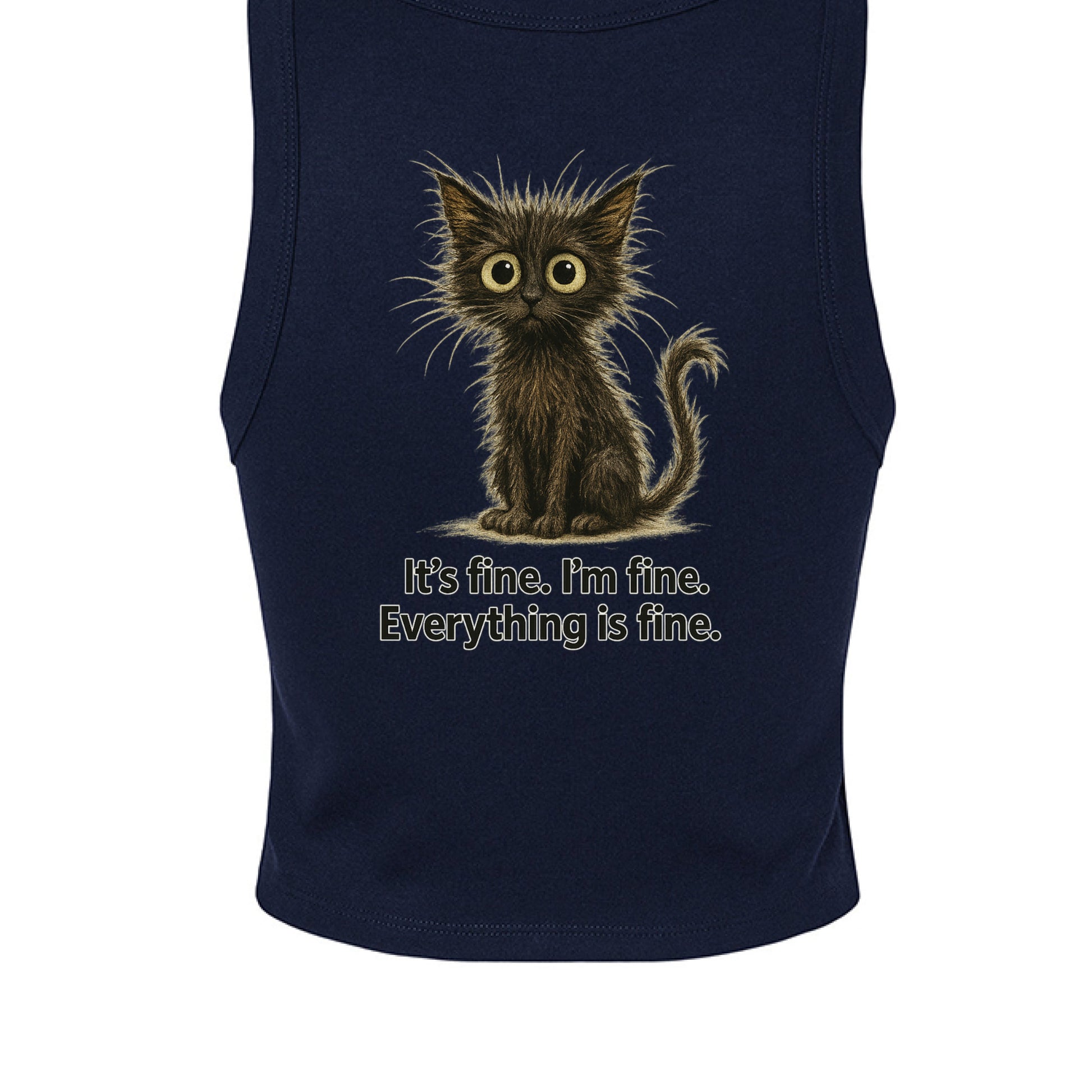 SOLID NAVY BLEND - BACK