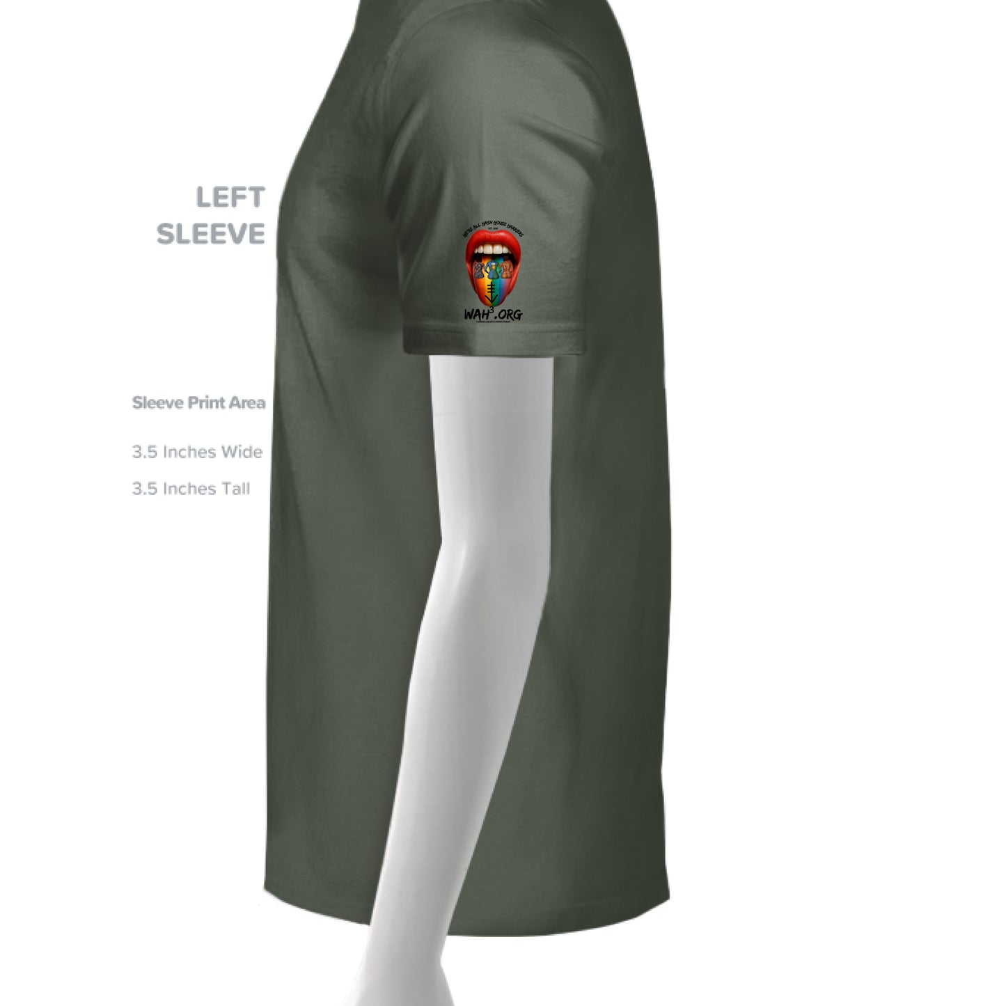 MILITARY GREEN - SLEEVE_LEFT