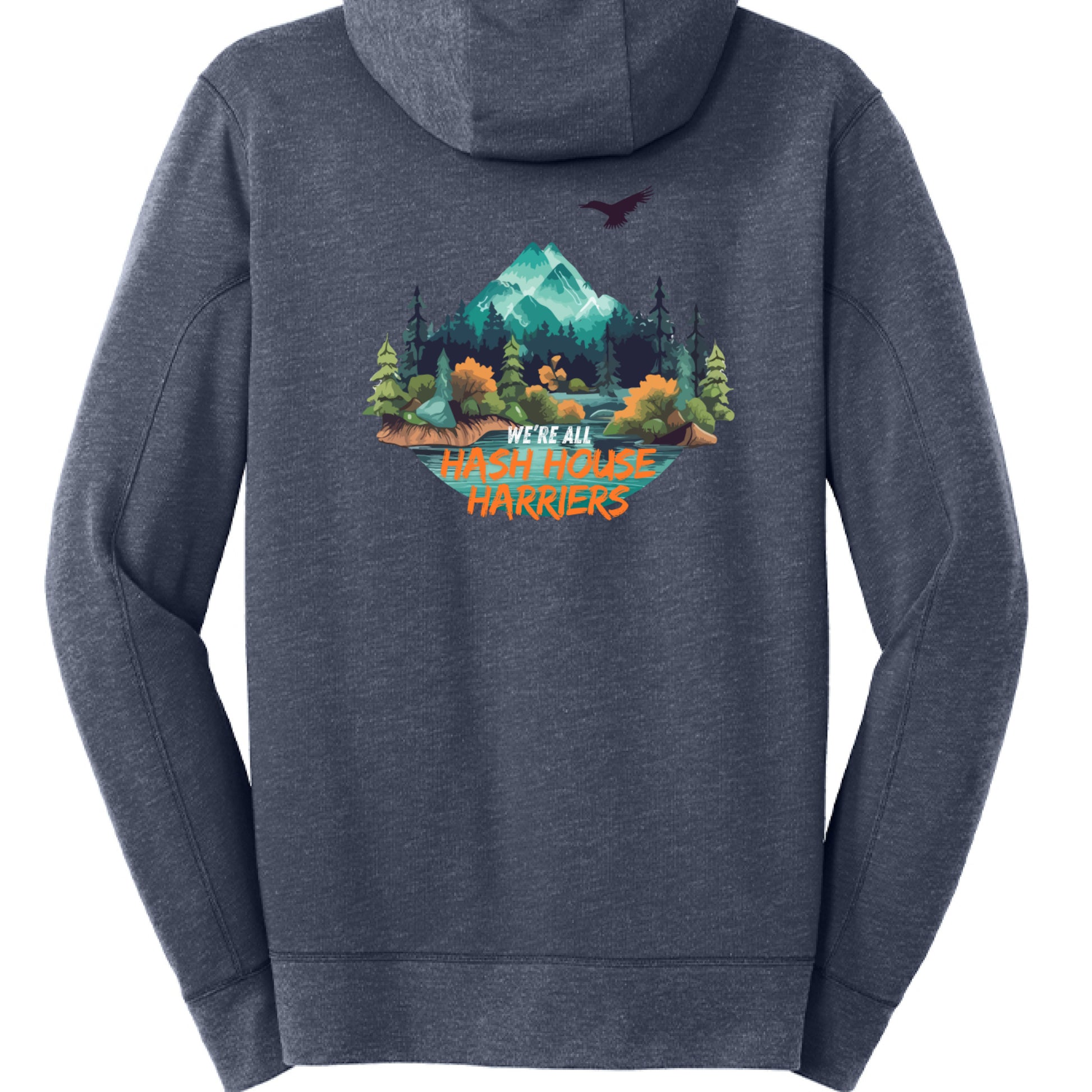 True Navy Hthr - BACK