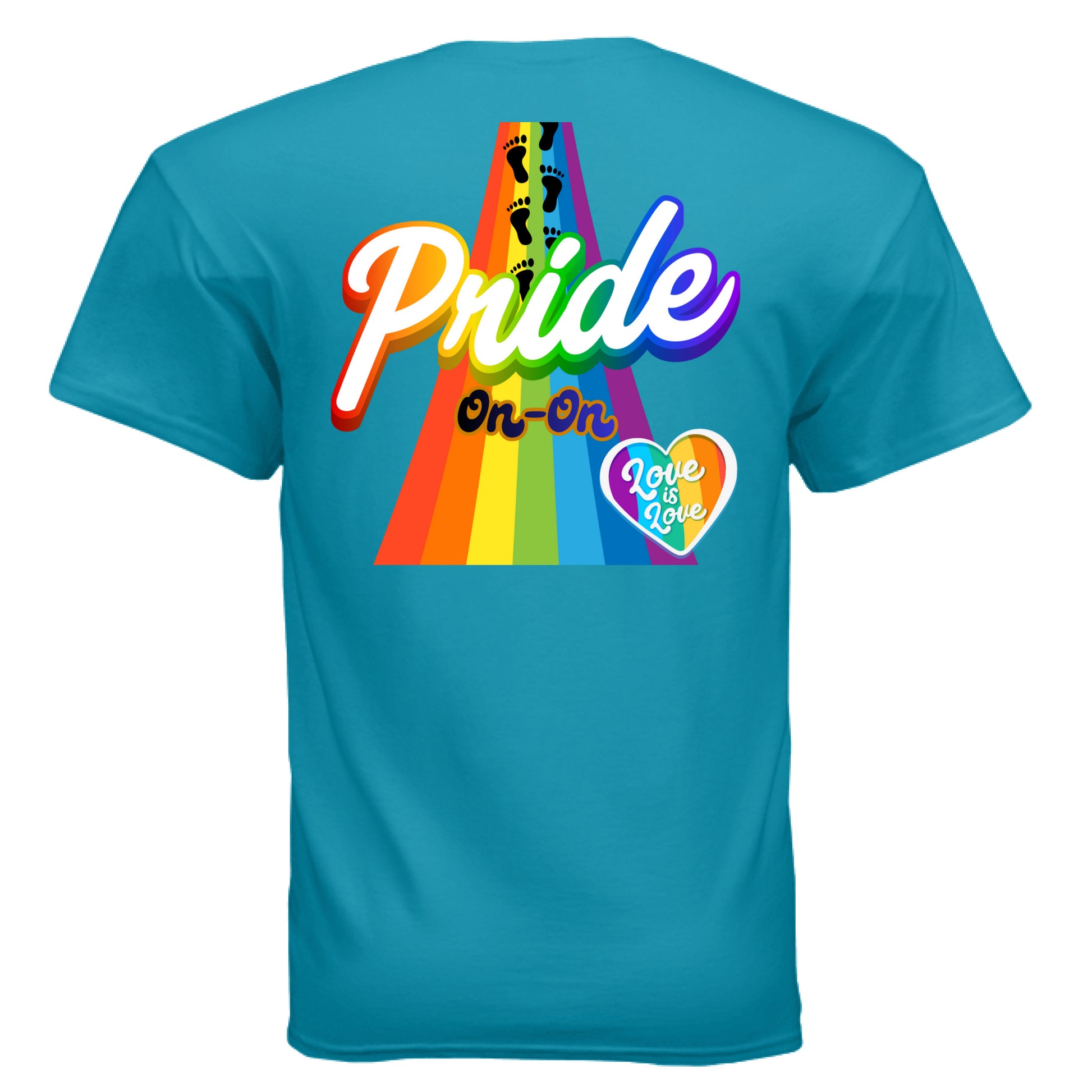 TROPICAL BLUE - BACK