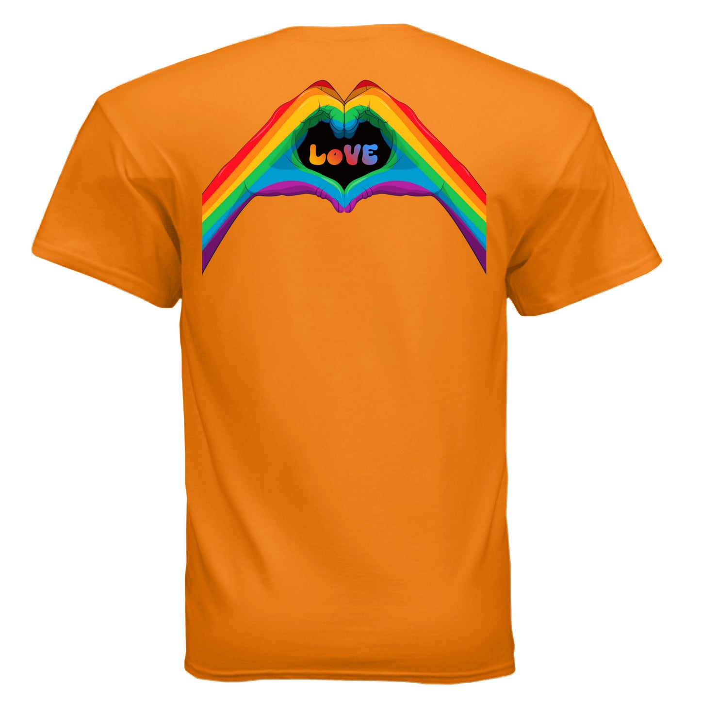 SAFETY ORANGE - BACK